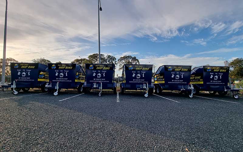 skip bin trailers sunshine coast