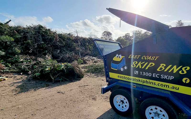 sunshine coast green waste skip bins